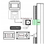 Adapter Plum El2adapter V2 do ecoNET300 KIPI